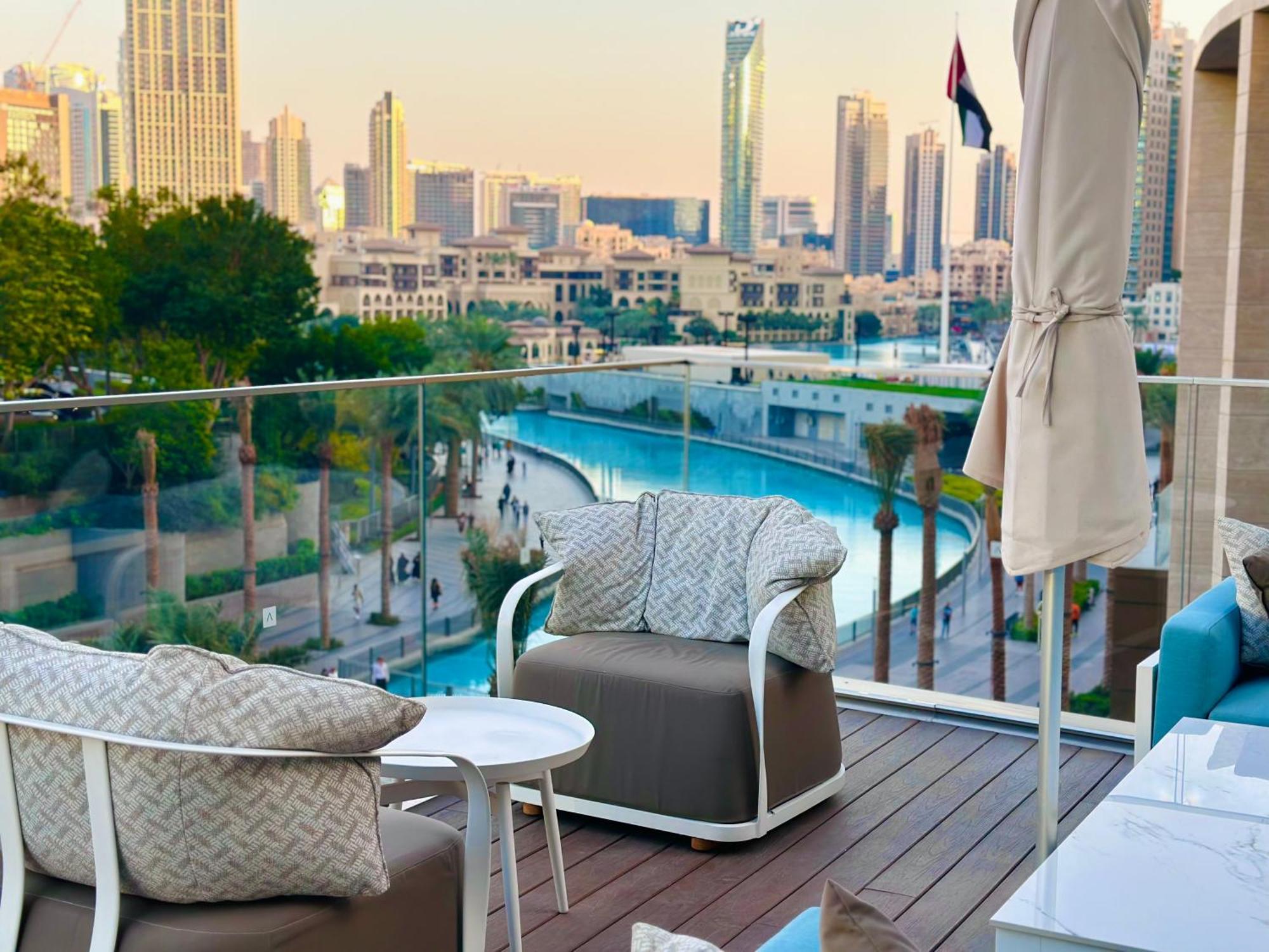 The Closest Building To Burj Khalifa With Fountain View In Address Opera Residence ドバイ エクステリア 写真