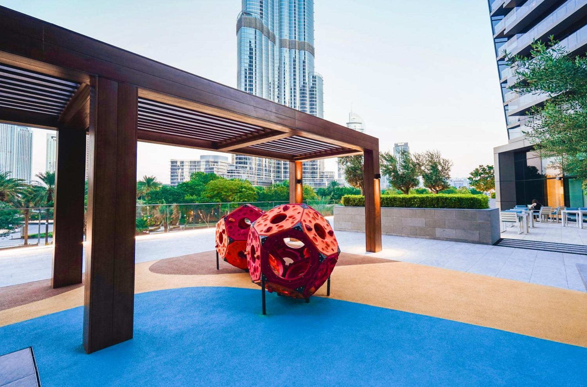 The Closest Building To Burj Khalifa With Fountain View In Address Opera Residence ドバイ エクステリア 写真